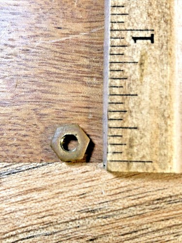 Old gilbert clock pallet nut - old,