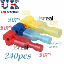 240PCS Insulated T-Taps Quick