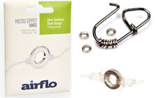 Airflo Micro Tippet Rings 2mm 10 per Pack Stainless Steel Fishing Knot Accessory