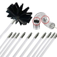 Nylon Flue Cleaning Rods Soot