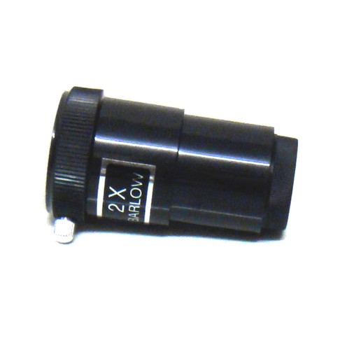 Barlow lens for telescope - 2x,