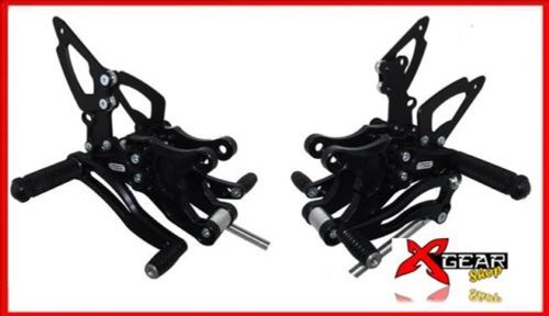 Rear footrests adjustable - rear,