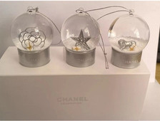 CHANEL 2024 Snow Globe Mini Set Silver Limited Edition Rare Brand New ??