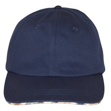 Aquascutum Cotton Border Cap -