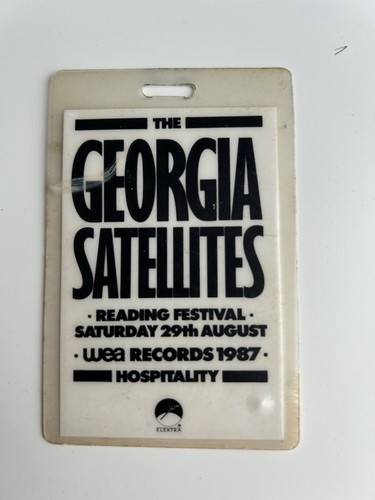 Georgia satellites backstage - satellites,