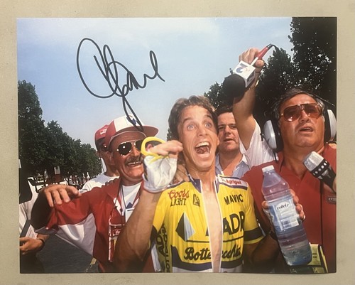 Greg lemond hand signed - lemond,