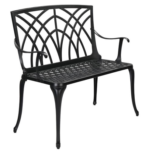 2person home patio bench - bench, cast