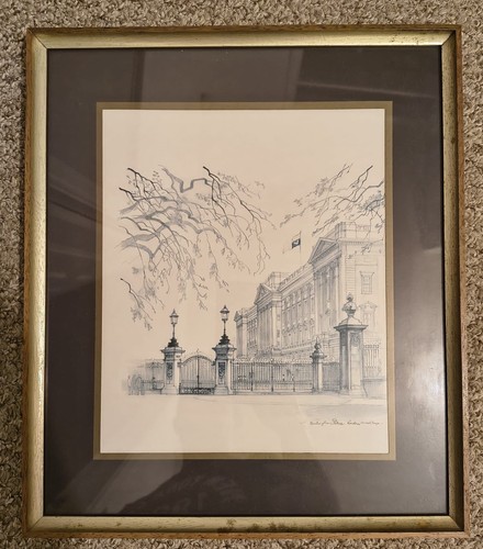 Buckingham palace framed - framed, print