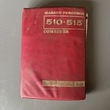 Massey Ferguson Combine Operators Manual 510-515