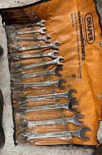 Draper piece spanner - spanner, set