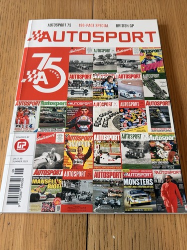 Autosport magazine 75th year - autosport,