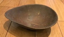 Antique Brass Scales Pan Small