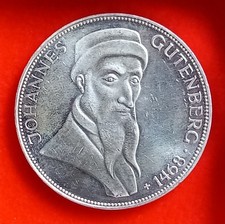 Germany 1968 5 Mark Coin