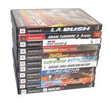 PS2 Racing LOT of 11 Games