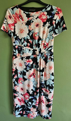 David emanuel floral bodycon - david,