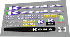 Kona Fire Mountain 1992 Decal