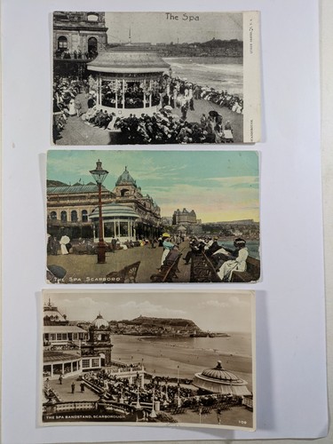 Postcards the spa - spa, scarborough