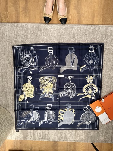 Hermes tous selle scarf - tous,