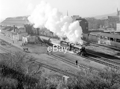 Railway steam negative black - steam, 5