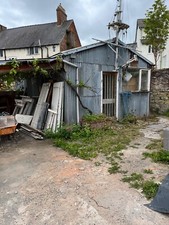 steel and timber building workshop, shed