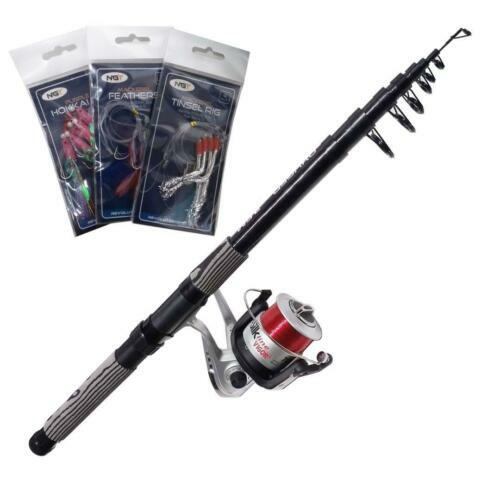 Sea fishing telescopic 12ft - sea,