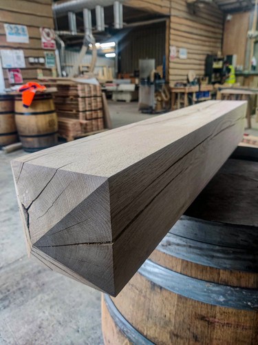 Par solid oak - oak, post