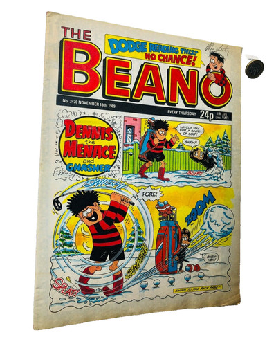 Comic the beano november - november, 1989