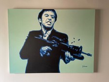 G IOANNOU SCARFACE "Your messing with the best " 2004, 130/350 canvas