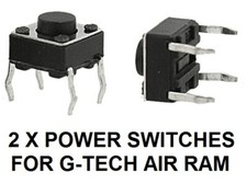 2X GTECH AirRam POWER SWITCHES