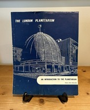Vintage 1958 The London Planetarium Information Booklet 25.5cm x 20.5cm