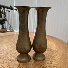 Pair Vintage 12 Inch Indian