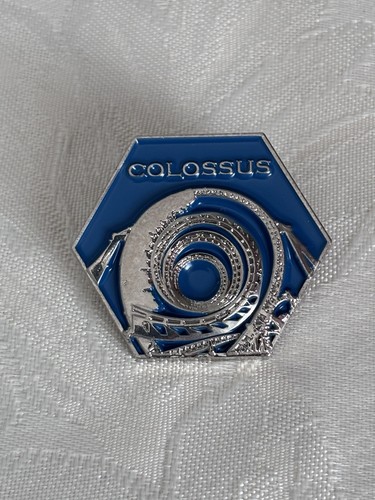 Thorpe park pin badge - badge,