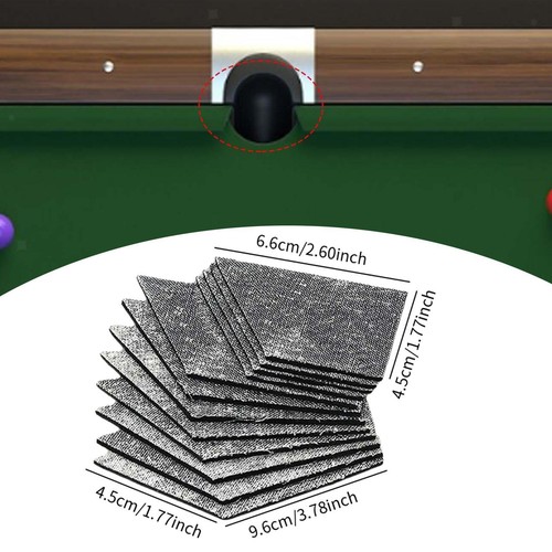 12pcs pool table cushion - pool,