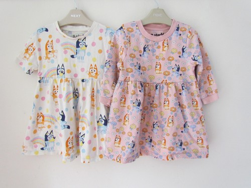 Girls bluey dress bundle age - girls,