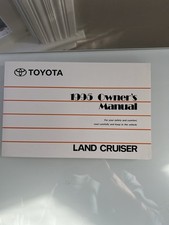1995 Toyota Land Cruiser Owners Manual User Guide Reference Operator Book