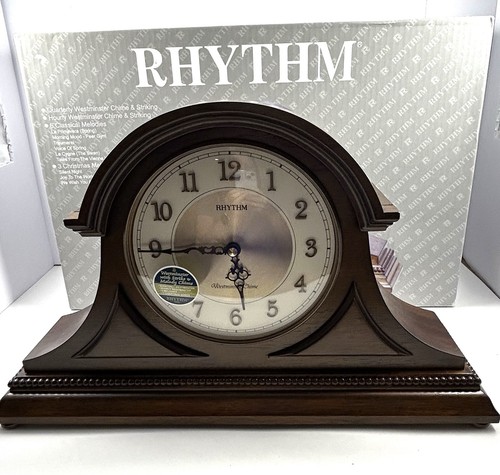 Rhythm mantel clock remington - rhythm,
