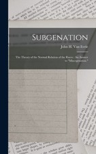 Van Evrie - Subgenation  The