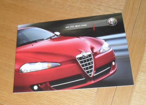 Alfa romeo 147 sport brochure - alfa,