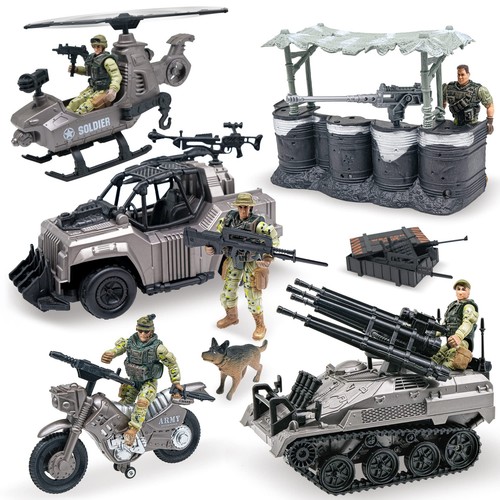Army men action figures - action,