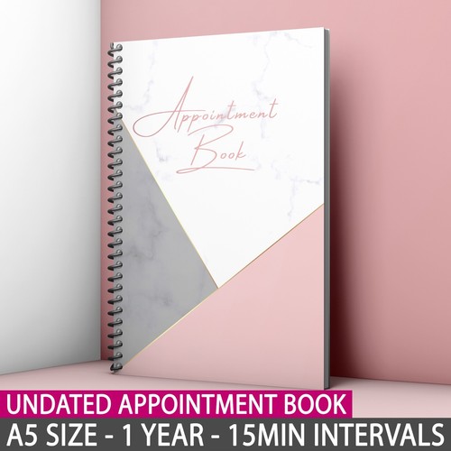 Undated salon appointment book - undated,