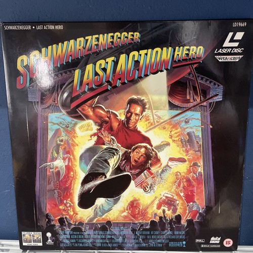 Laserdisc last action hero - last,