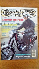 Classic Bike Magazine October 1990: -Royal Enfield Bullet, The Last Indian 1953.