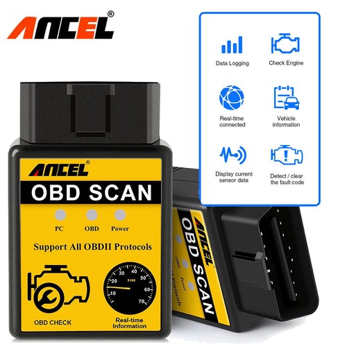 Ancel elm327 obd2 scanner - ancel,