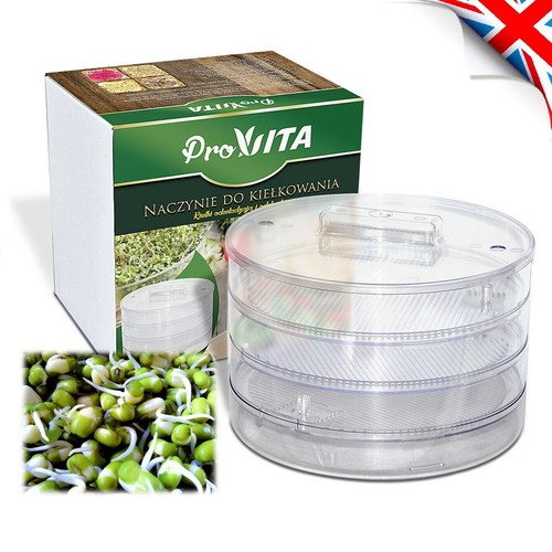 Three tray sprouter - three, germinator