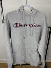 Champion grey hoodie - grey,