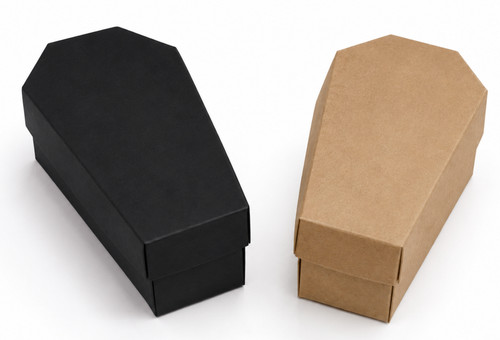 Halloween coffin gift boxes - coffin,