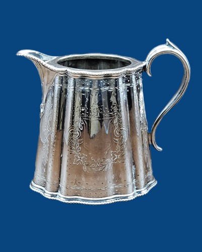 Victorian silver plated milk - victorian,