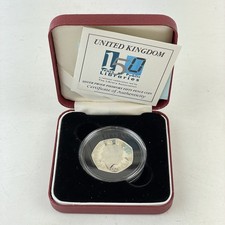 2000 UK Silver Proof Piedfort