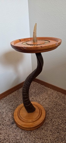 Vintage african kudu horn - african,