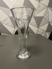 Great Waterford Crystal JOHN ROCHA GEO ODEN Signed Large Pedestal Vase 10 " Tall